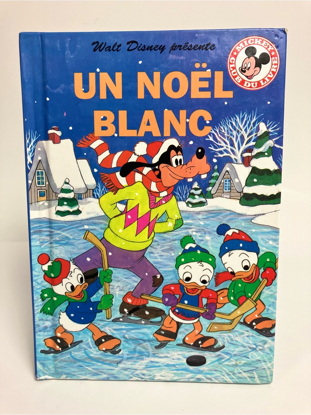 Livre vintage Disney Un Noel blanc 1993 French Book 90s Holiday Christmas